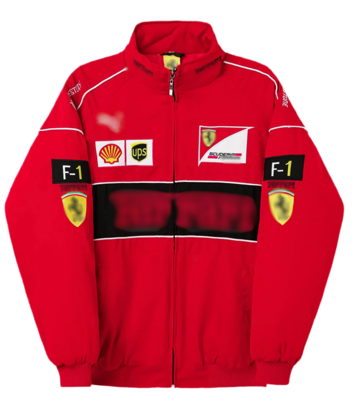 F*RRARI F1 Vintage Racing Jacket - Red Edition