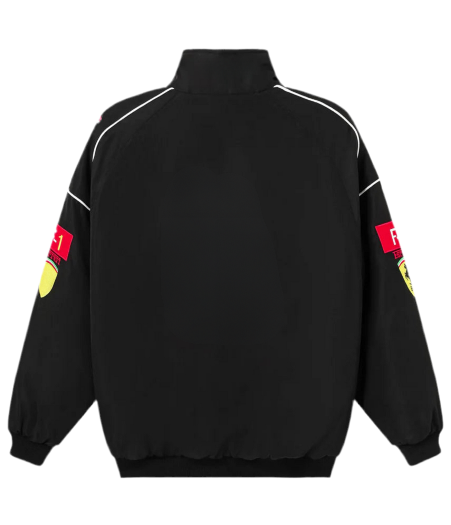 F1 Vintage Racing Jacket - Black Edition - VELOCE