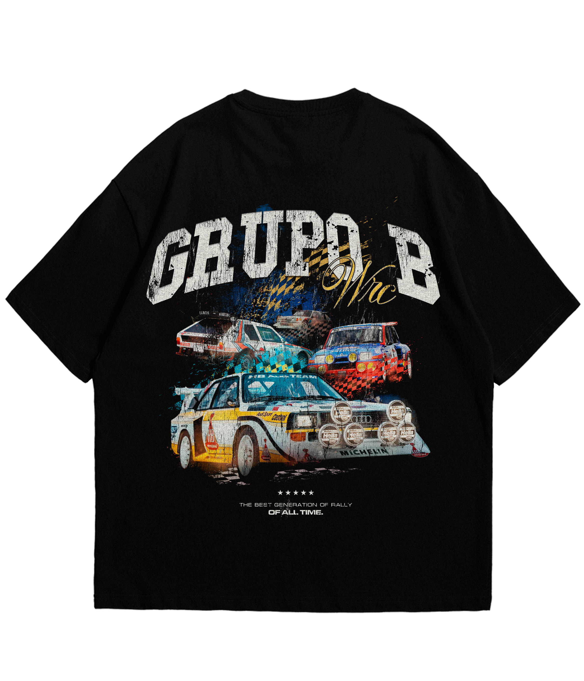 Camiseta Ferrari F1 Camiseta Rally Legends Grupo B Diseño