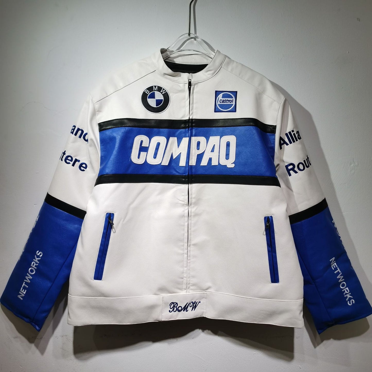BMW Compaq Vintage Leather Jacket