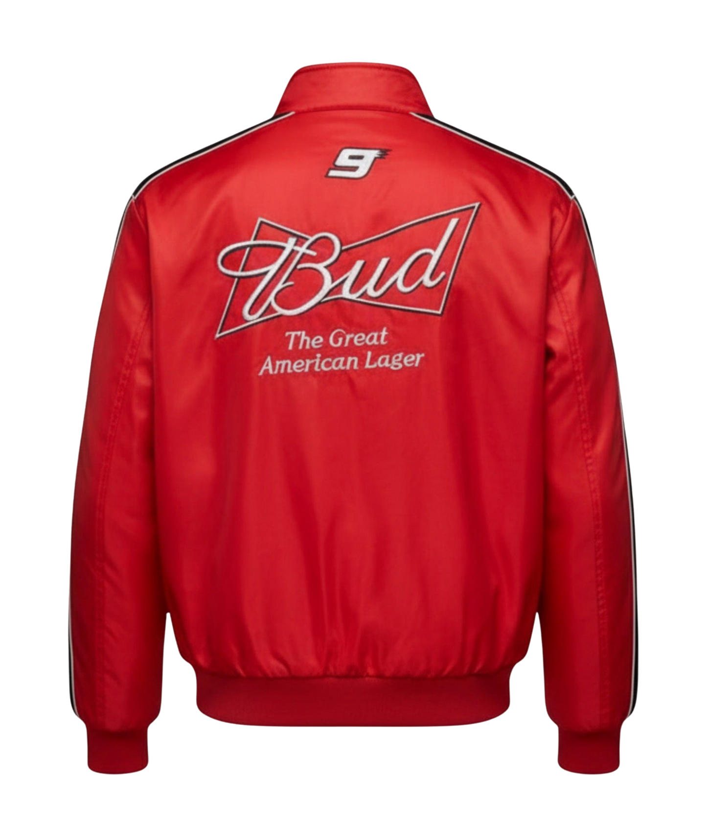 Budweiser Racing Vintage Jacket - NASCAR Red Edition - VELOCE