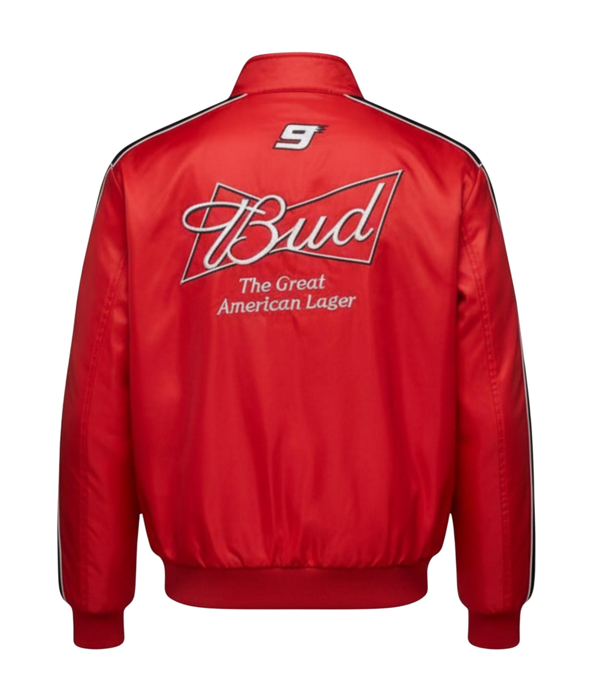 Budweiser Racing Vintage Jacket - NASCAR Red Edition - VELOCE