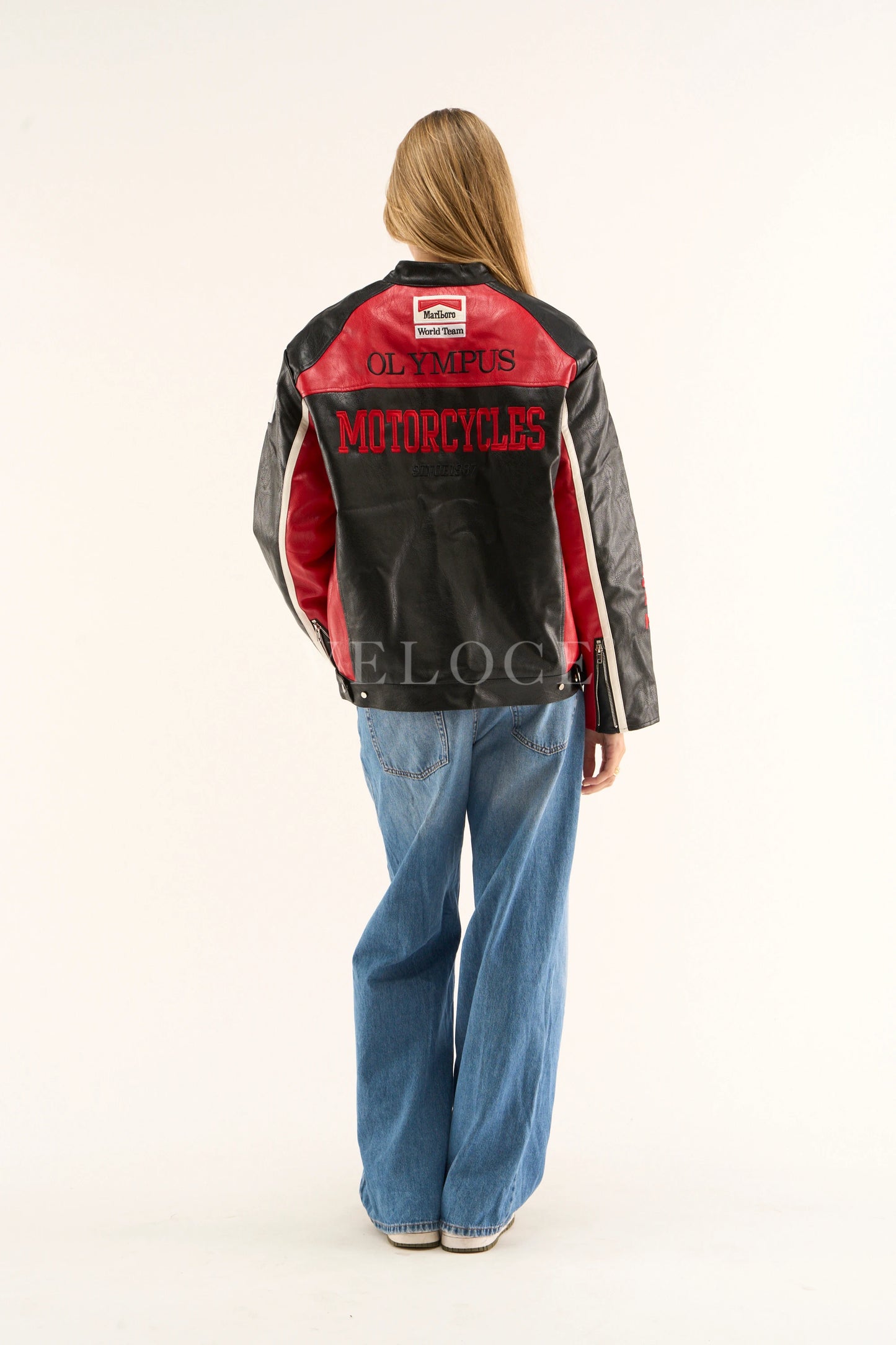 F*RRARI F1 Leather Jacket - Olympus Edition