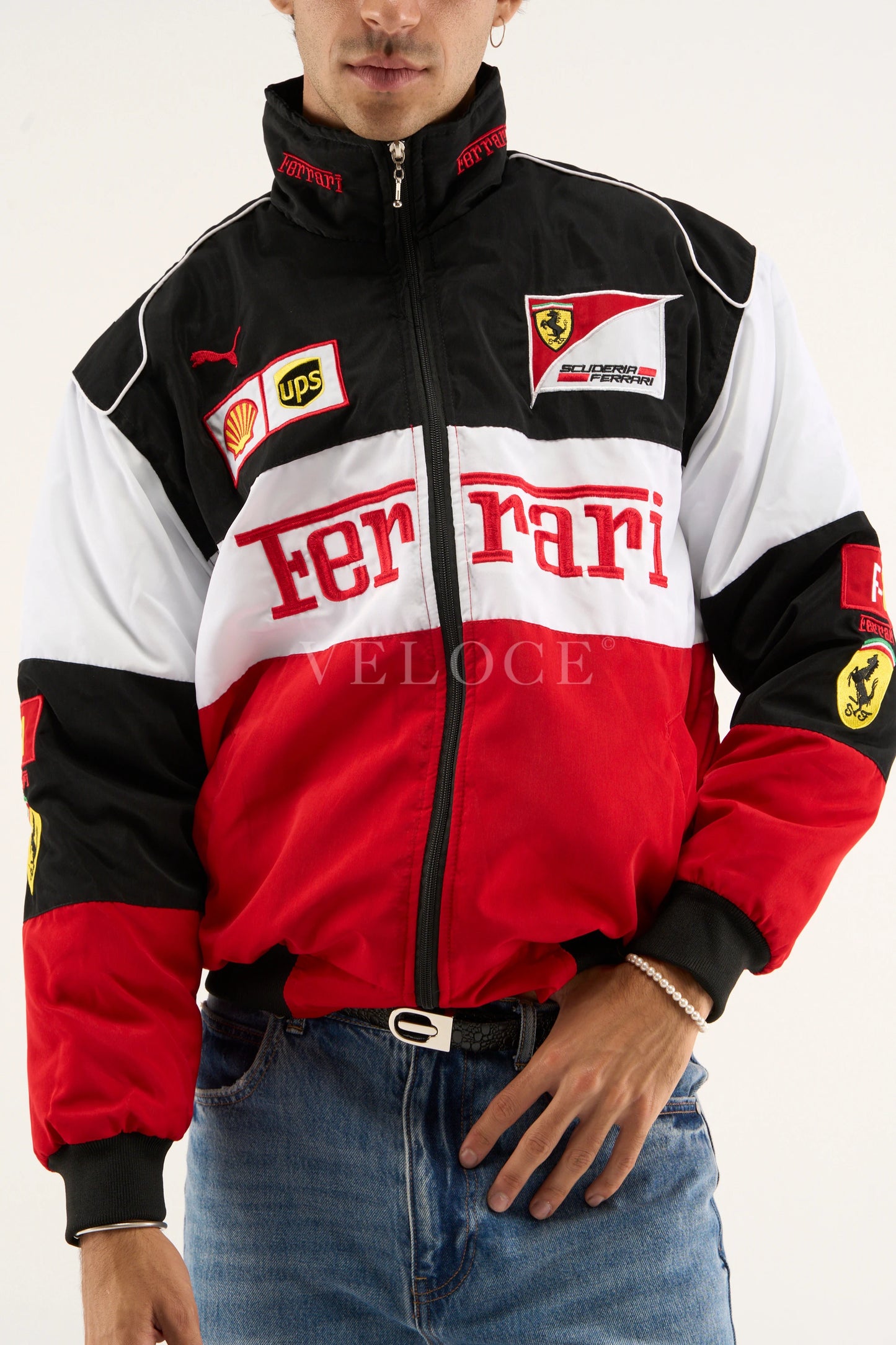 F*RRARI F1 Vintage Racing Jacket - Classic Edition
