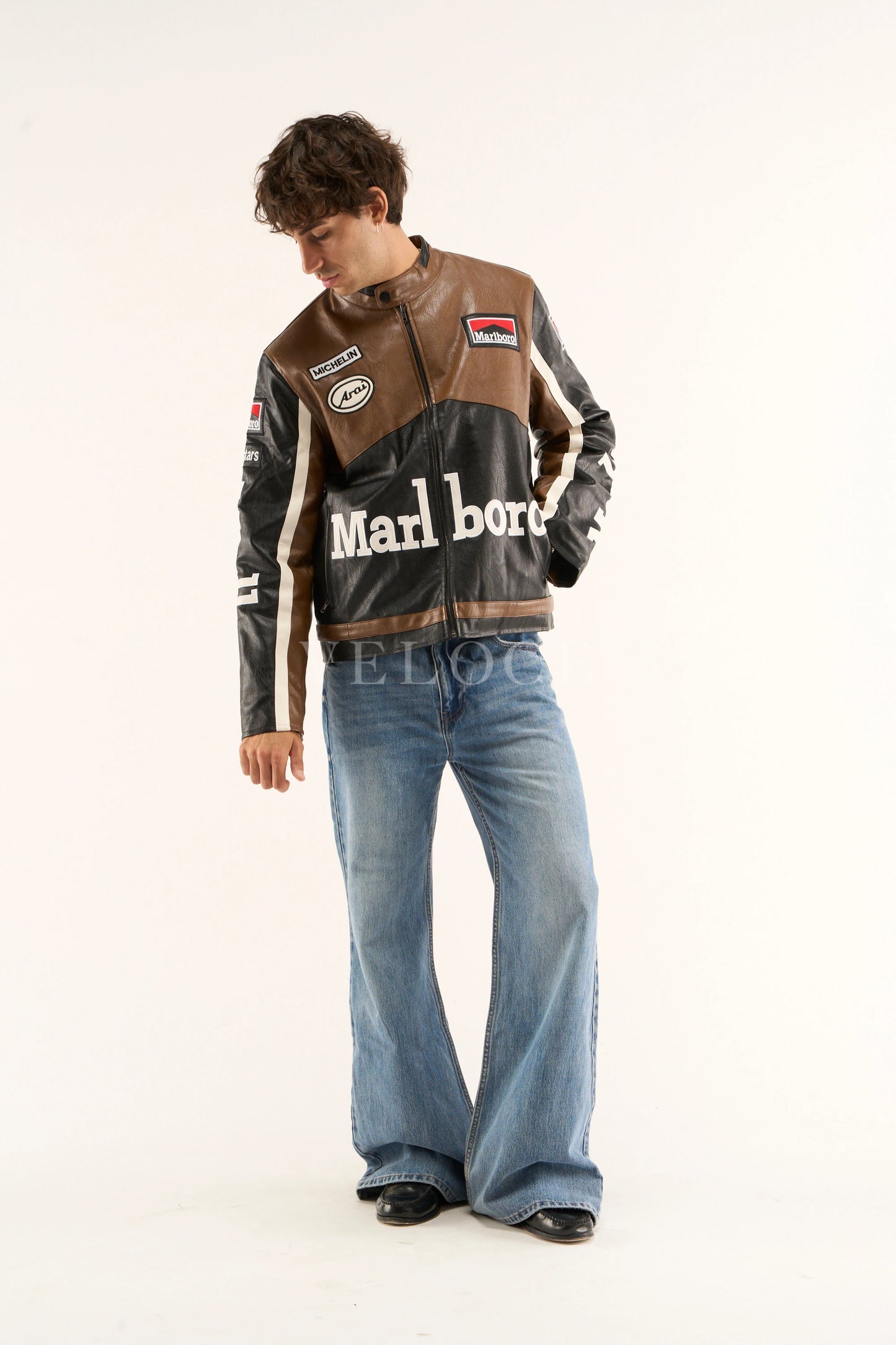 Marlboro Racing Leather Jacket - Retro Edition