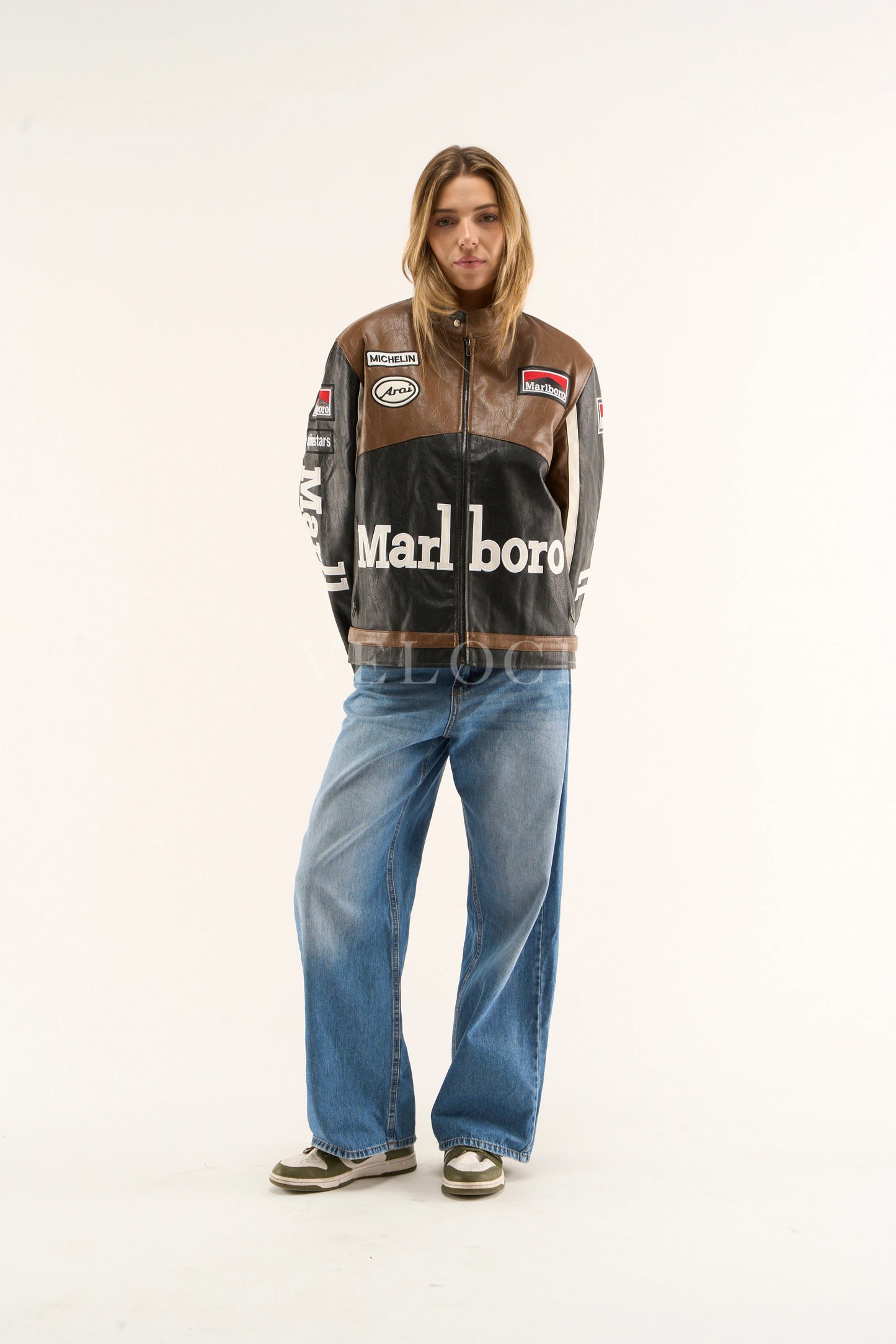 Marlboro Racing Leather Jacket - Retro Edition