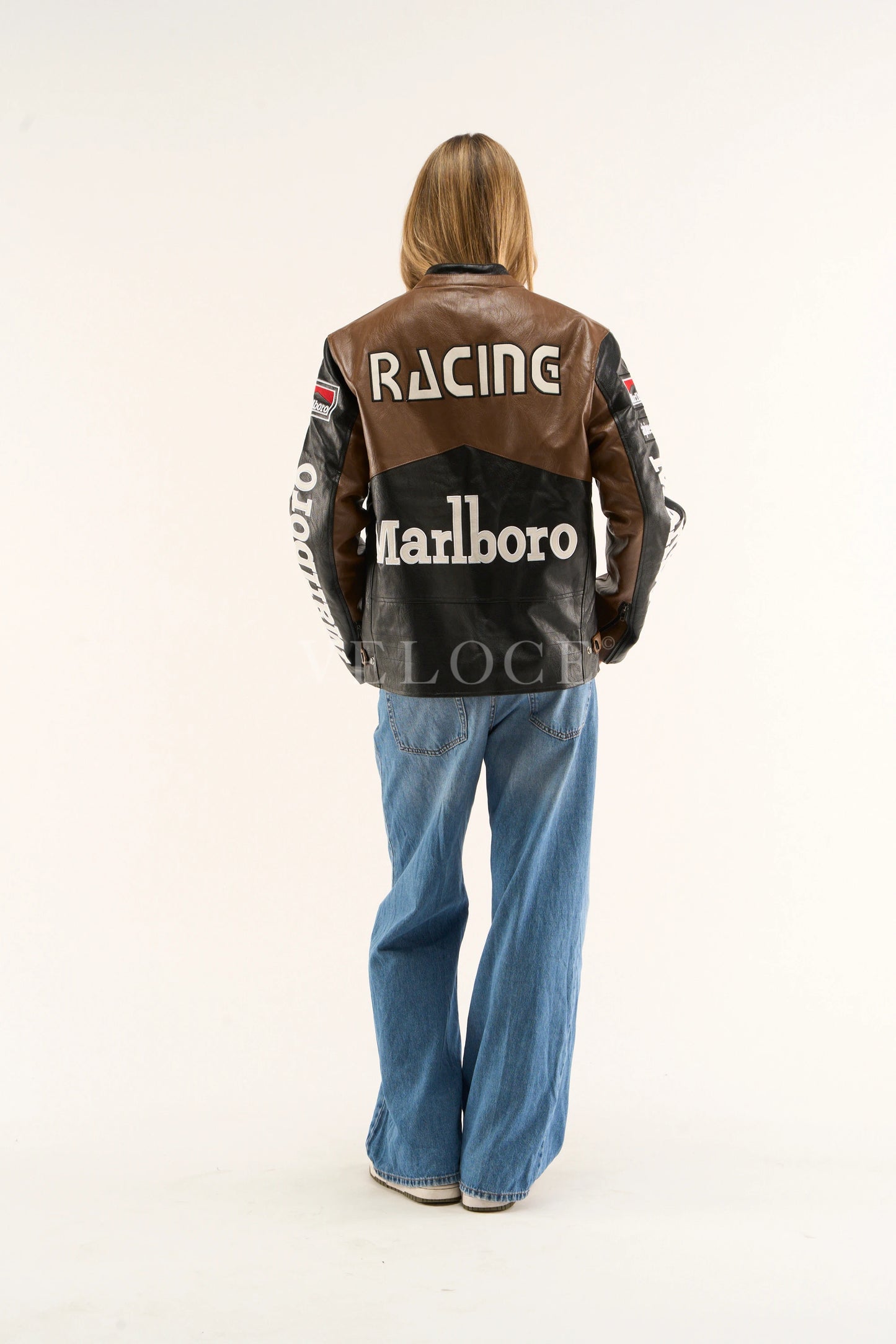 Marlboro Racing Leather Jacket - Retro Edition