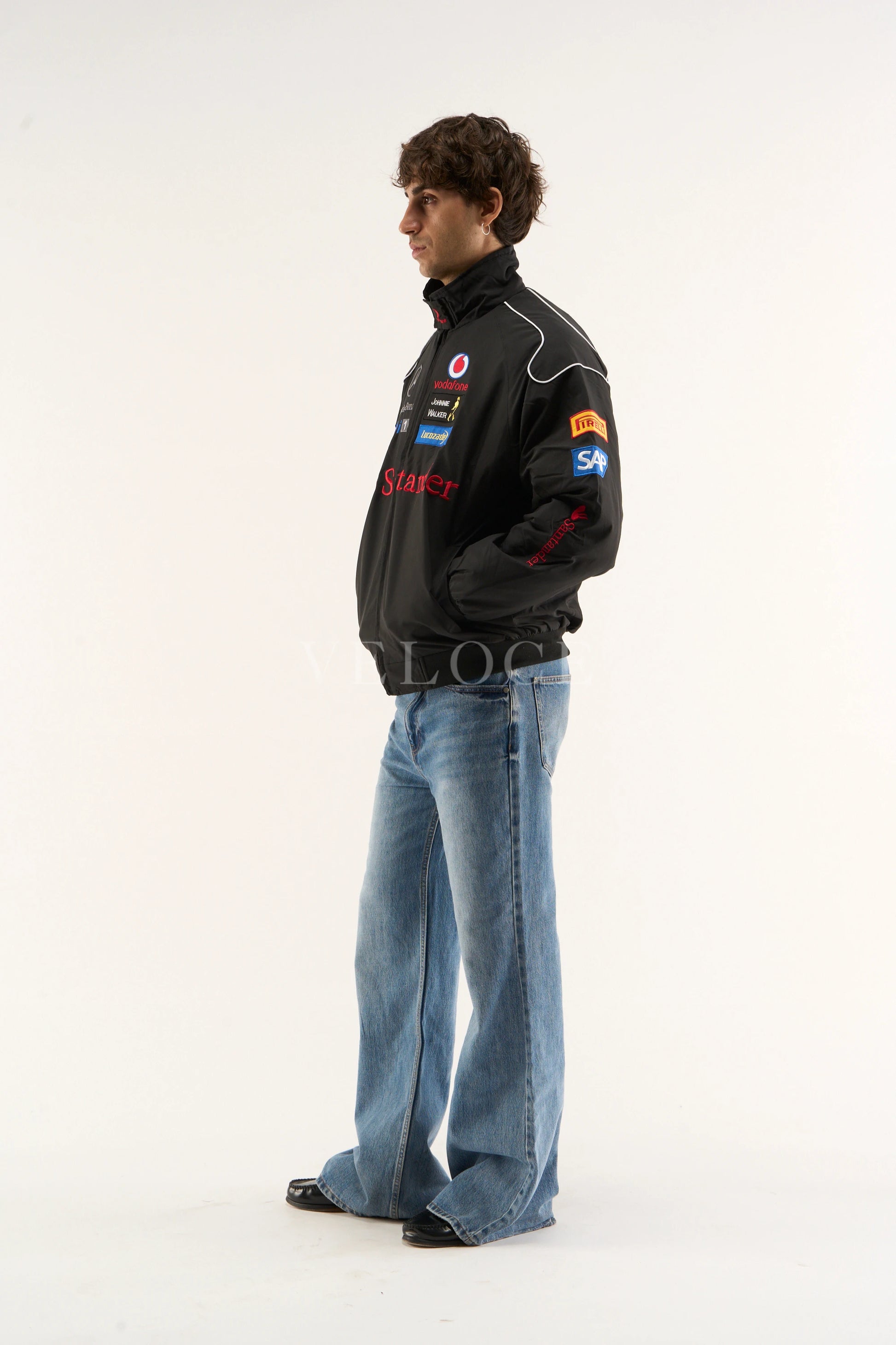 Mercedes-Benz Santander Vintage Jacket - Black Edition - VELOCE