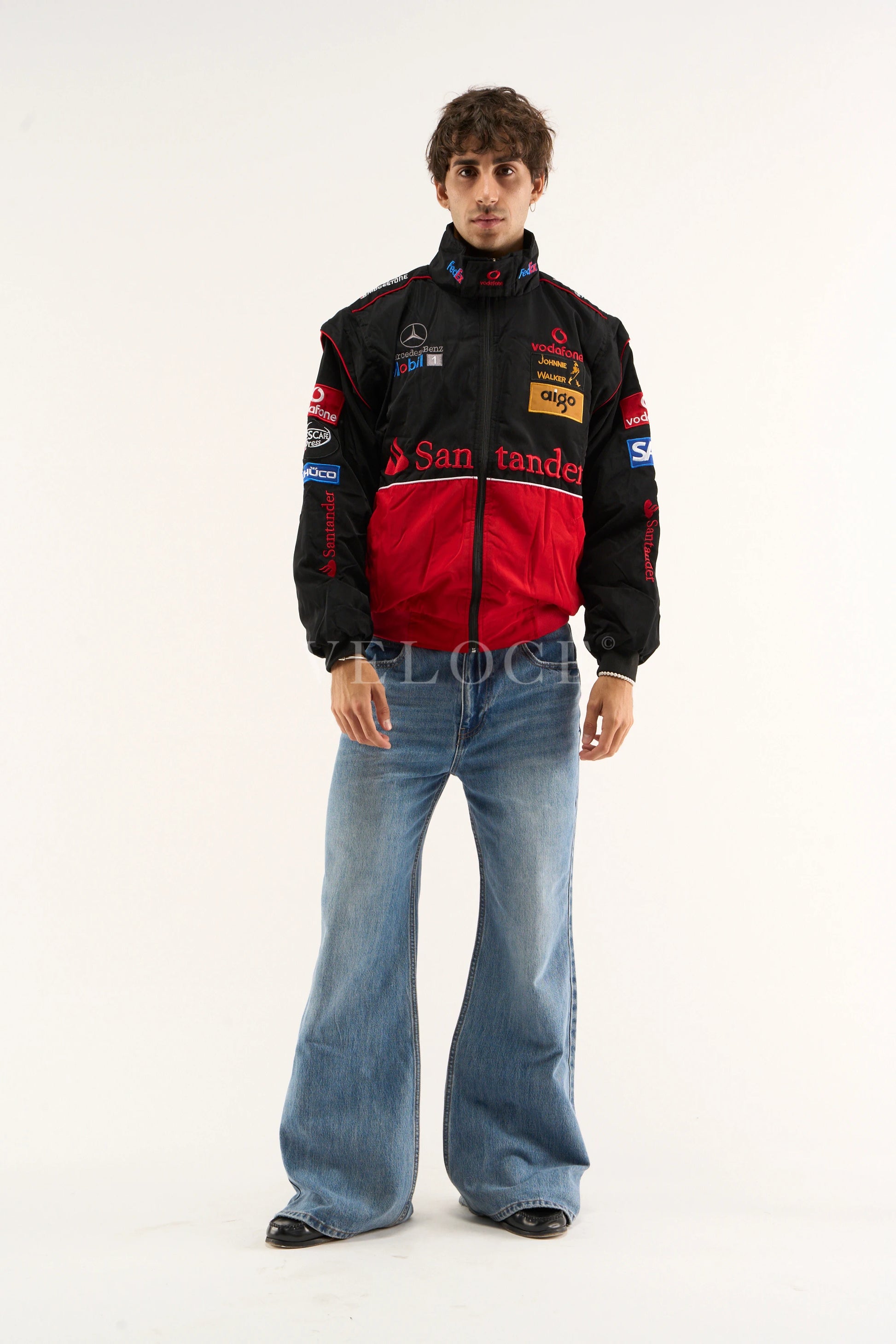 McLaren x Mercedes-Benz Vintage Jacket - Red Edition - VELOCE