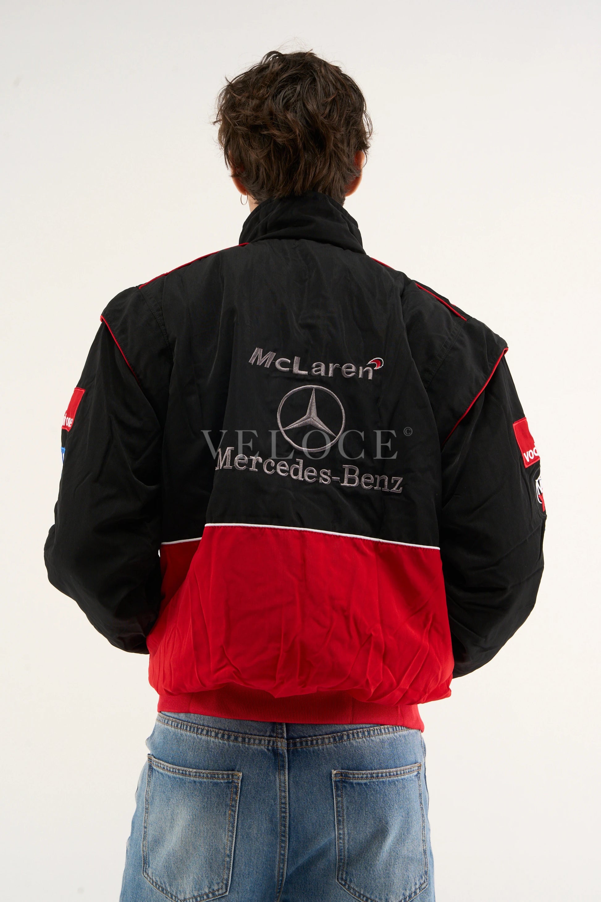 McLaren x Mercedes-Benz Vintage Jacket - Red Edition - VELOCE