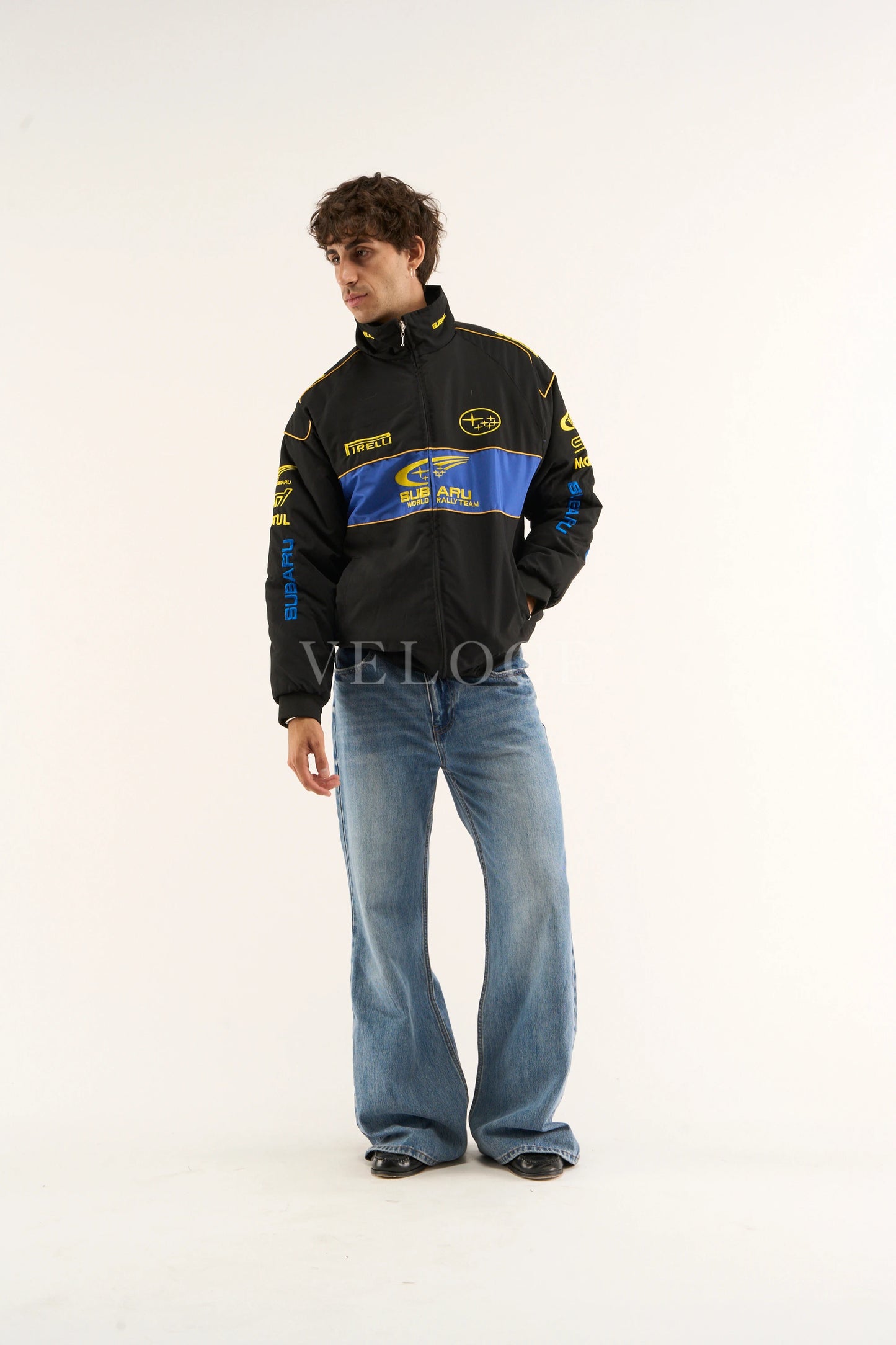 Subaru Rally Vintage Racing Jacket - VELOCE