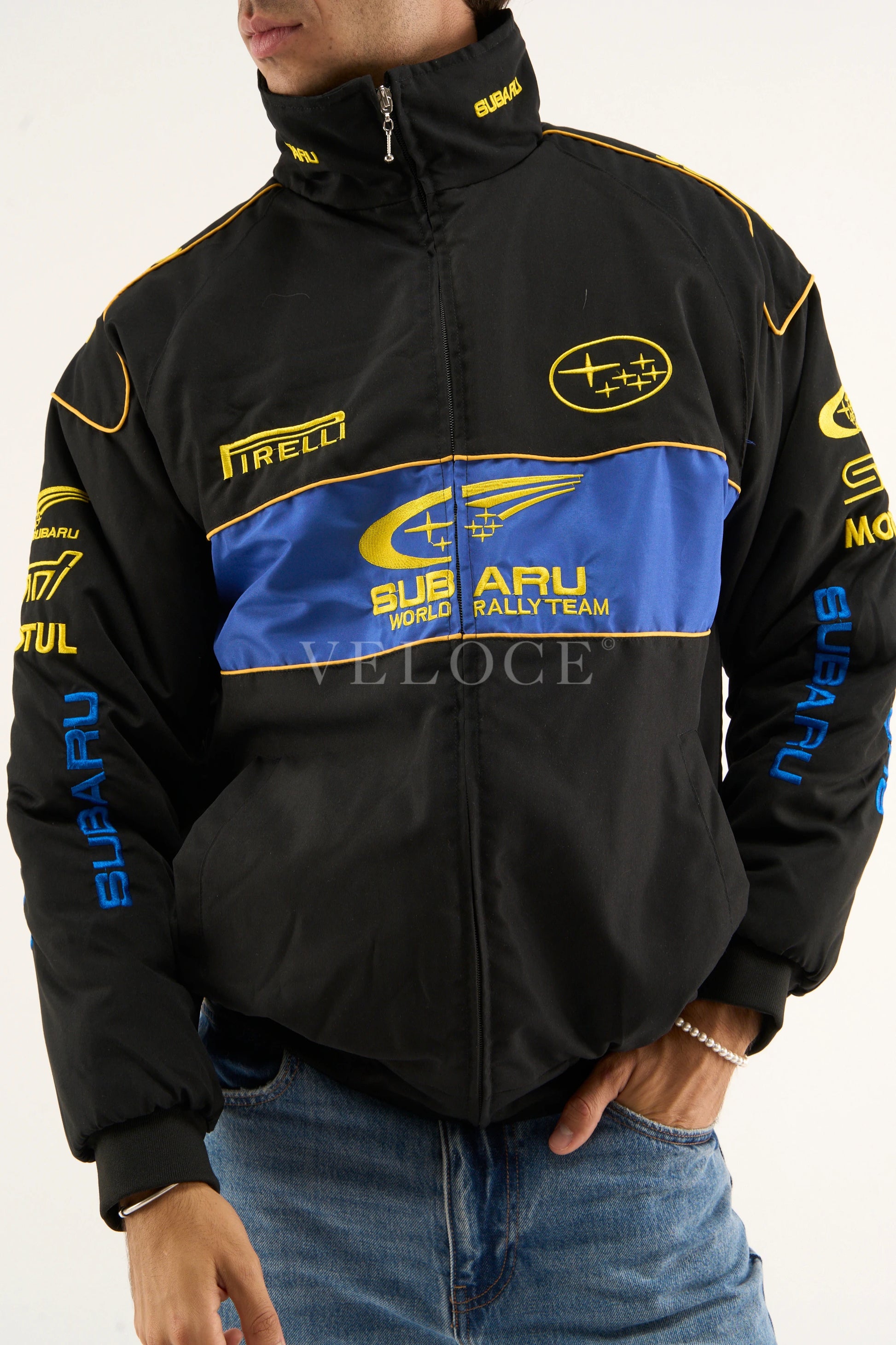 Subaru Rally Vintage Racing Jacket - VELOCE