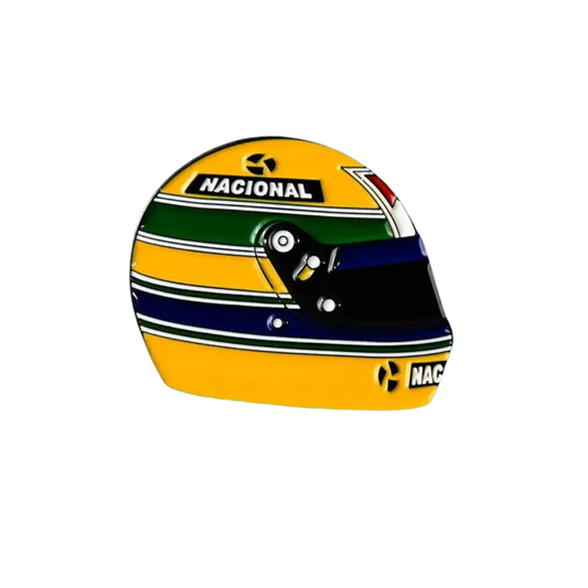 Pin Casco Aryton Senna - VELOCE