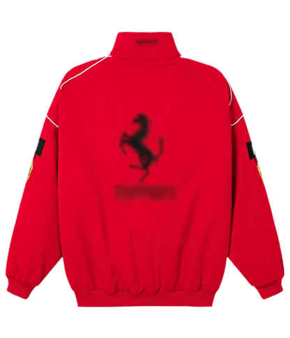 F*RRARI F1 Vintage Racing Jacket - Red Edition