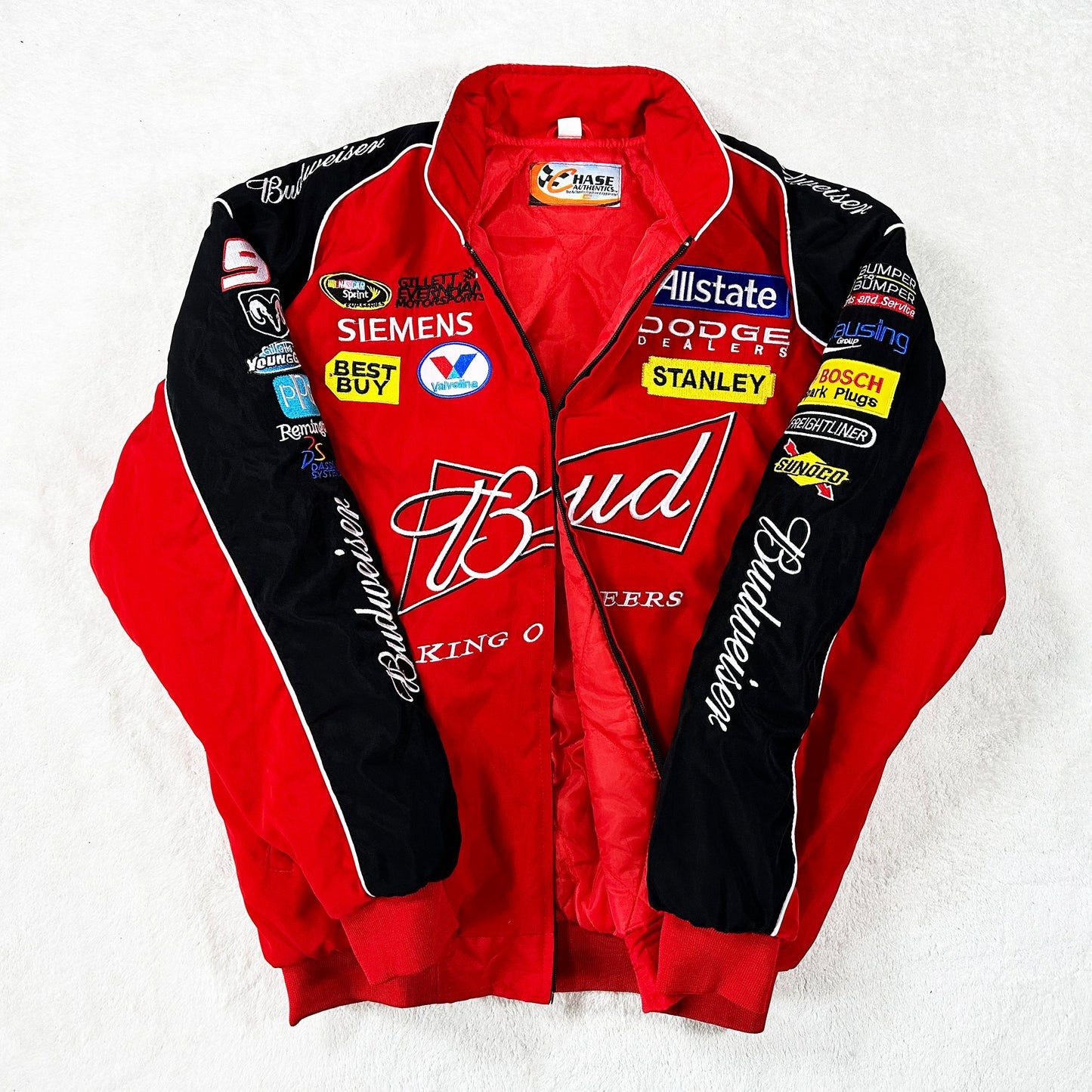 Chaqueta Budweiser Racing Vintage - VELOCE