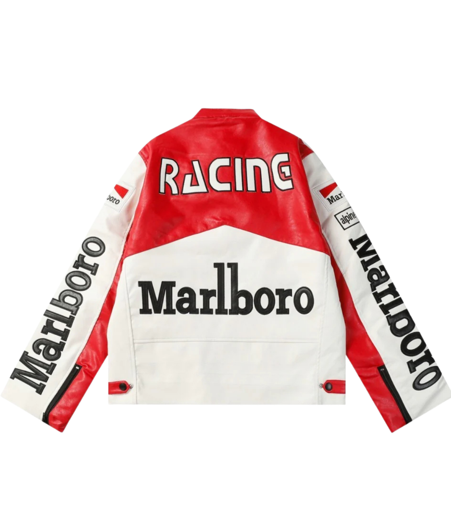Marlboro Racing Leather Jacket - Classic Edition
