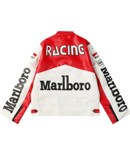 Marlboro Racing Leather Jacket - Classic Edition