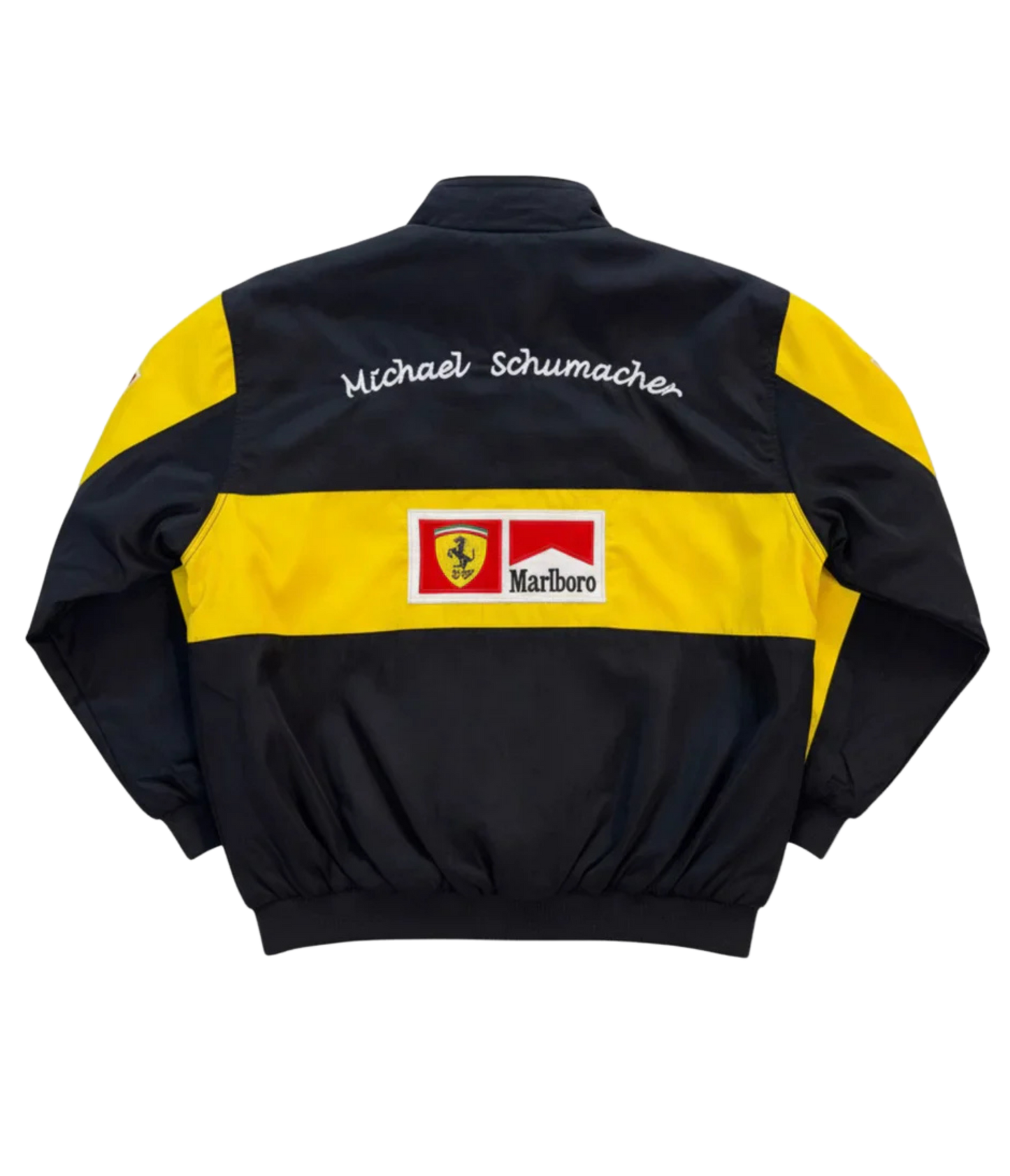 F*RRARI F1 Vintage Racing Jacket - Yellow Edition