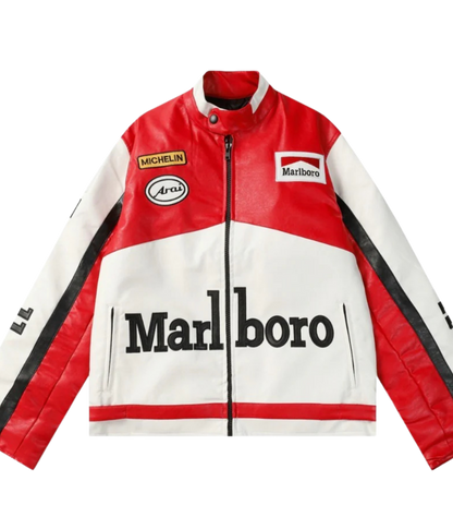 Marlboro Racing Leather Jacket - Classic Edition