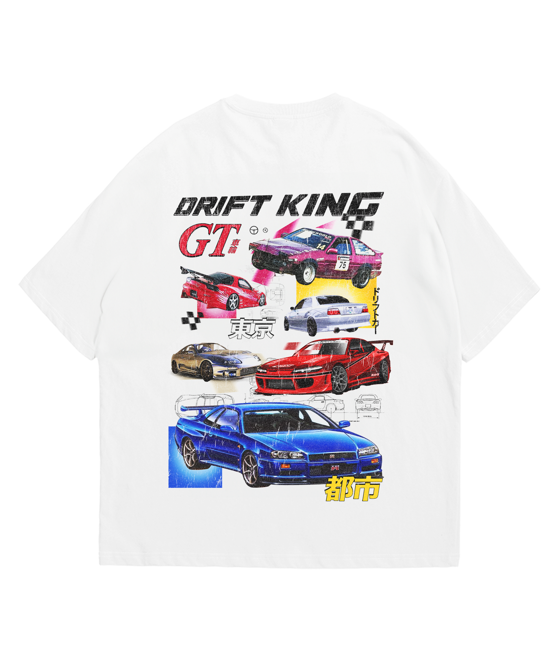 Camiseta 'Drift King GT' - VELOCE