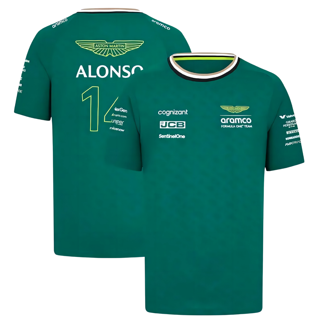 Camiseta Fernando Alonso Aston Martin F1 2024 - VELOCE