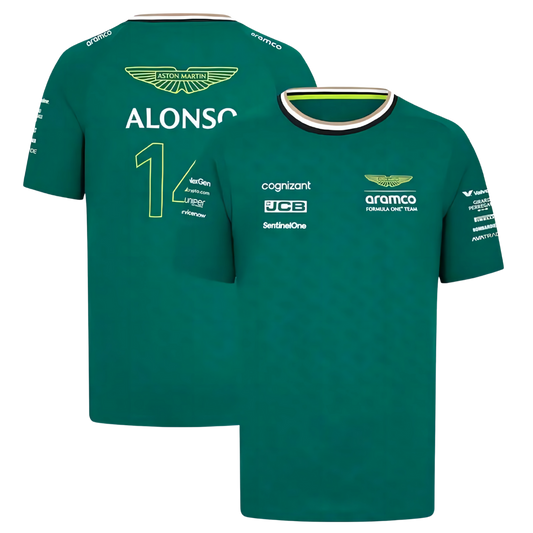 Camiseta Fernando Alonso Aston Martin F1 2024 - VELOCE