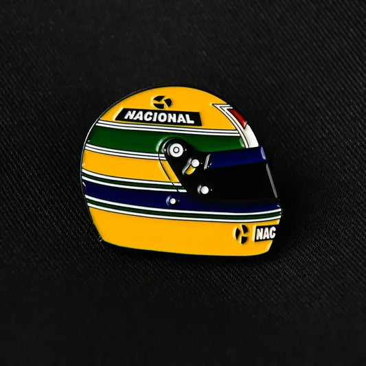 Pin Casco Aryton Senna - VELOCE