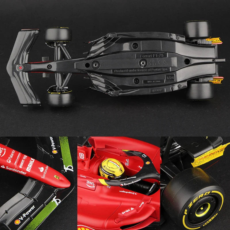 Charles Leclerc Scuderia Ferrari F1-75 Monza Edition Modelo a Escala 1:24 - VELOCE