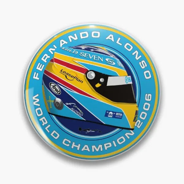 Pin Fernando Alonso World Champions 2006 - VELOCE