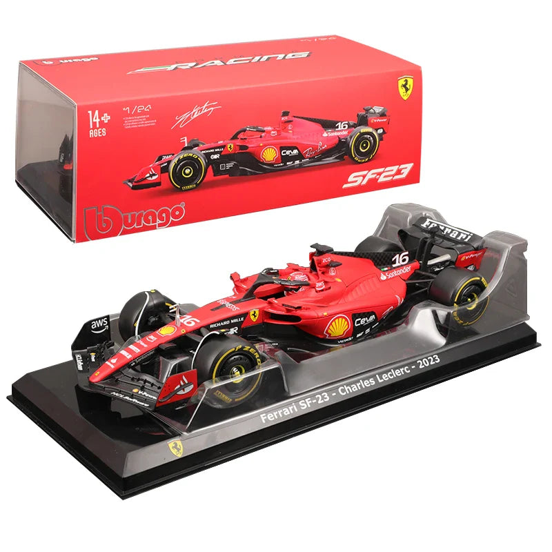 Charles Leclerc Scuderia Ferrari F1 Modelo a Escala 1:24 - VELOCE