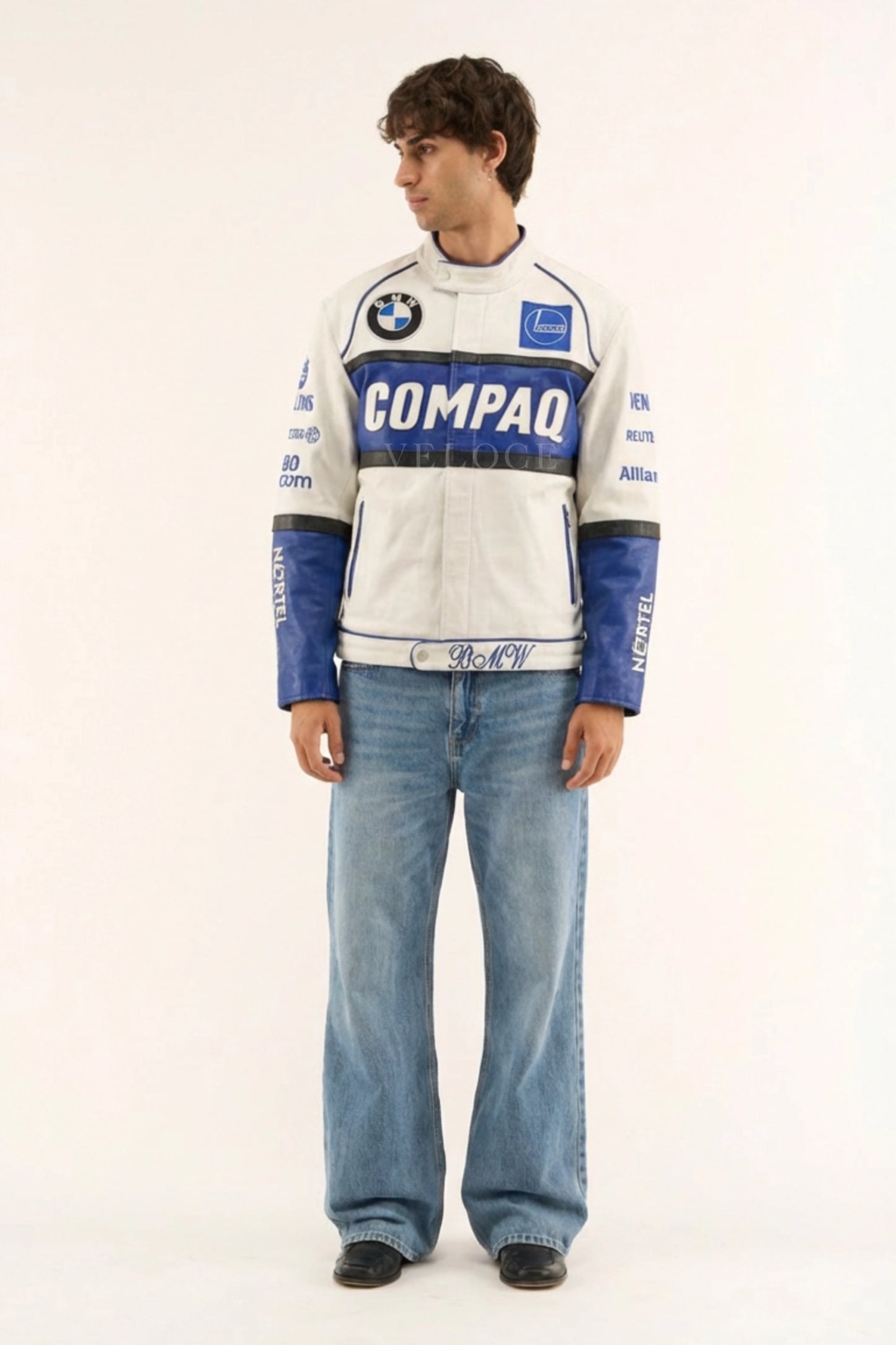 BMW Compaq Vintage Leather Jacket