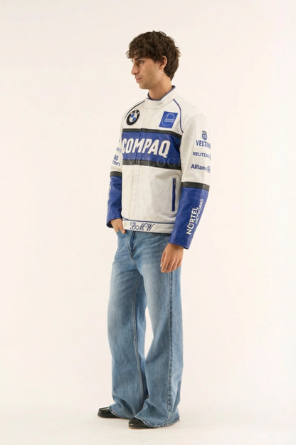BMW Compaq Vintage Leather Jacket