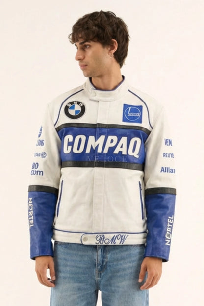 BMW Compaq Vintage Leather Jacket