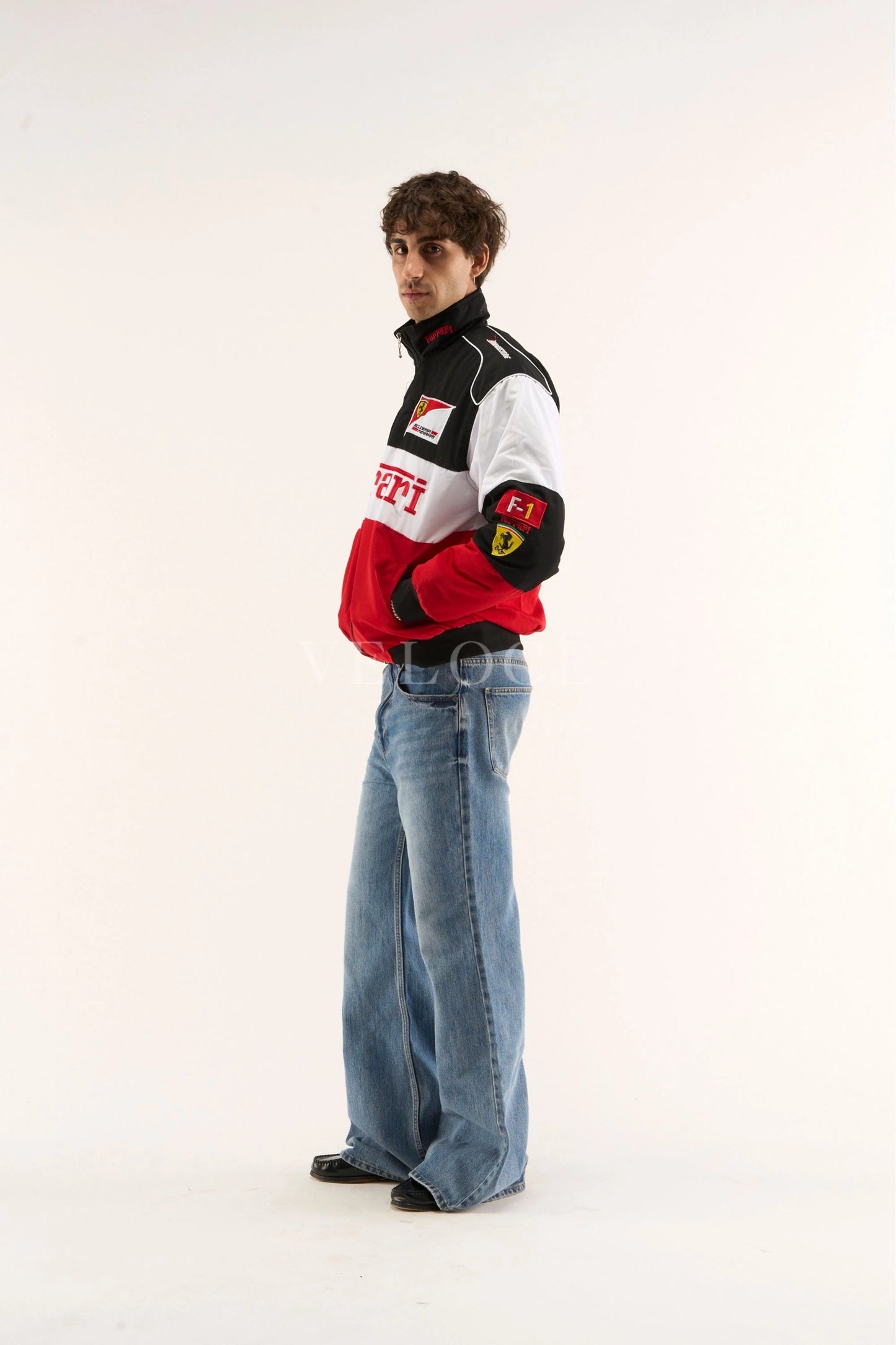 F*RRARI F1 Vintage Racing Jacket - Classic Edition - VELOCE