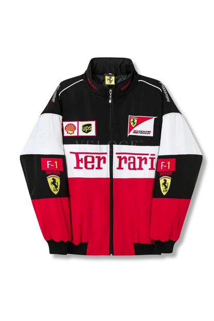 F*RRARI F1 Vintage Racing Jacket - Classic Edition - VELOCE
