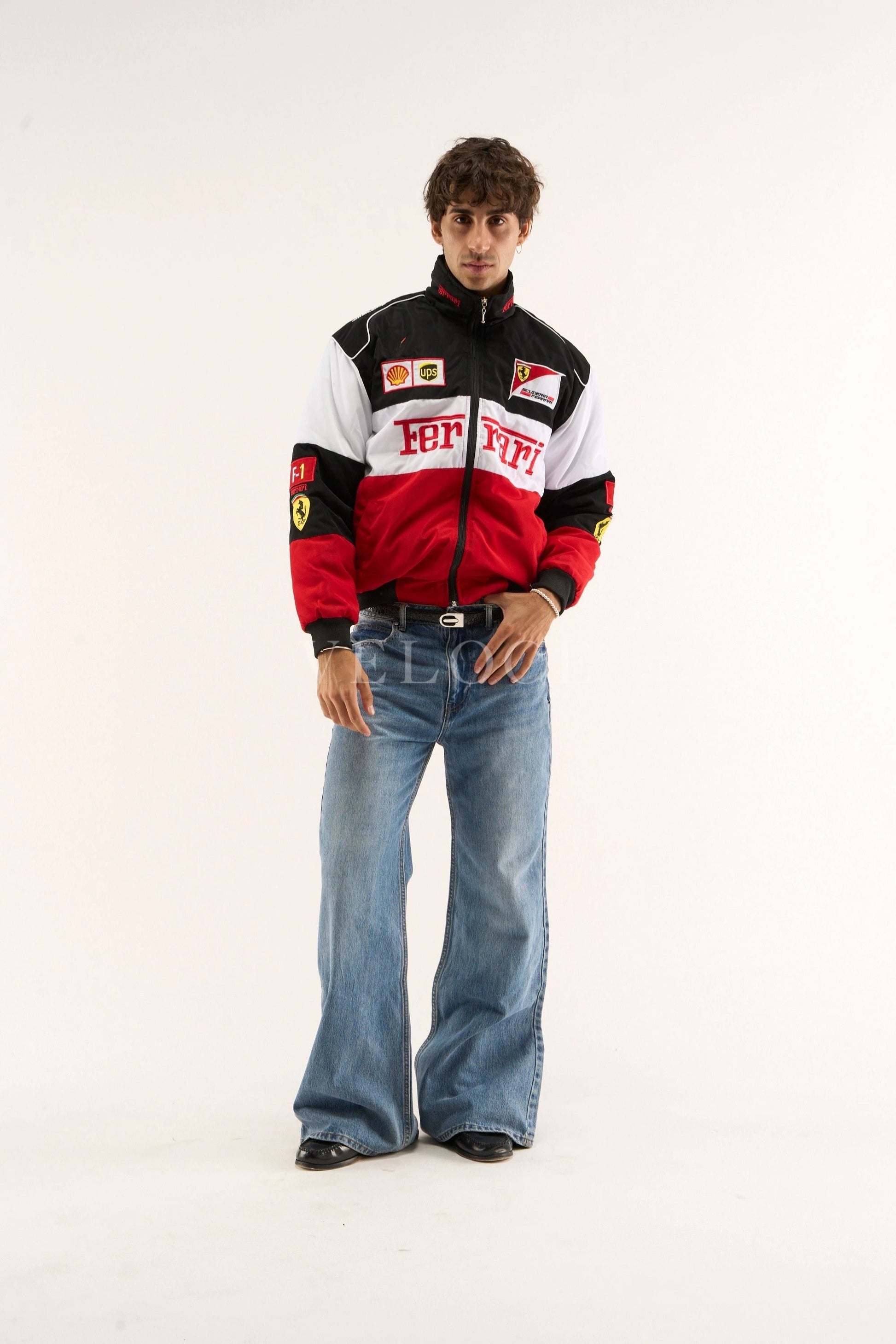 F*RRARI F1 Vintage Racing Jacket - Classic Edition - VELOCE