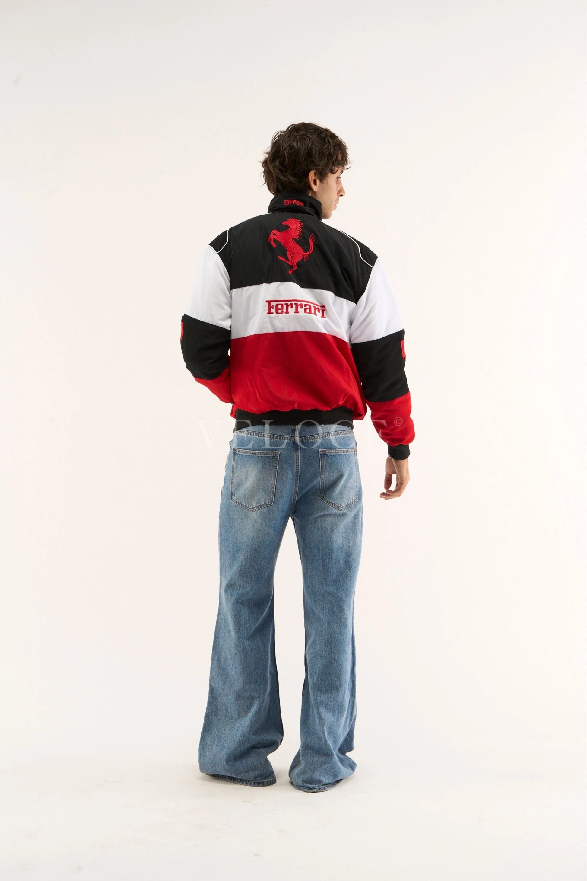 F*RRARI F1 Vintage Racing Jacket - Classic Edition - VELOCE