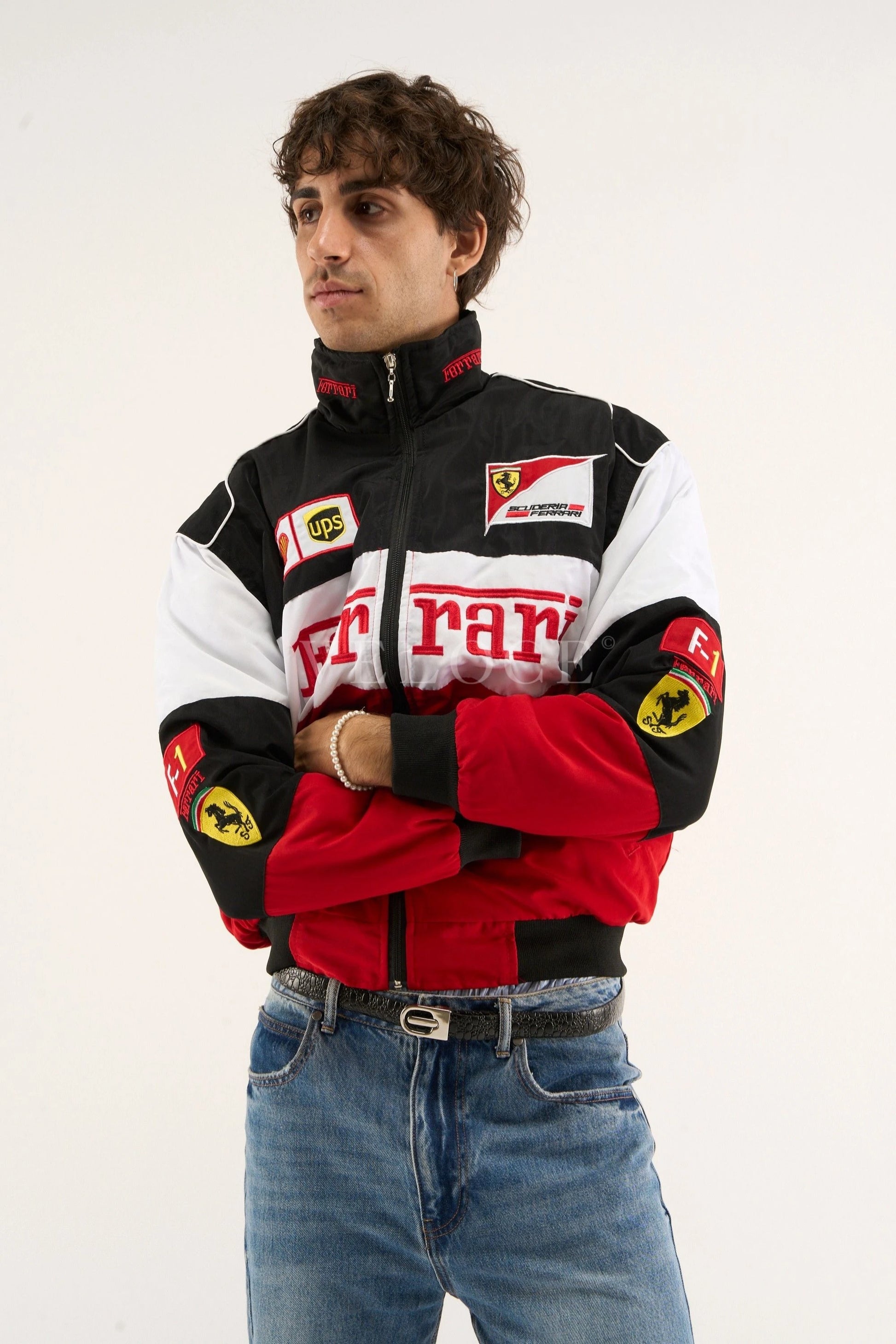 F*RRARI F1 Vintage Racing Jacket - Classic Edition - VELOCE
