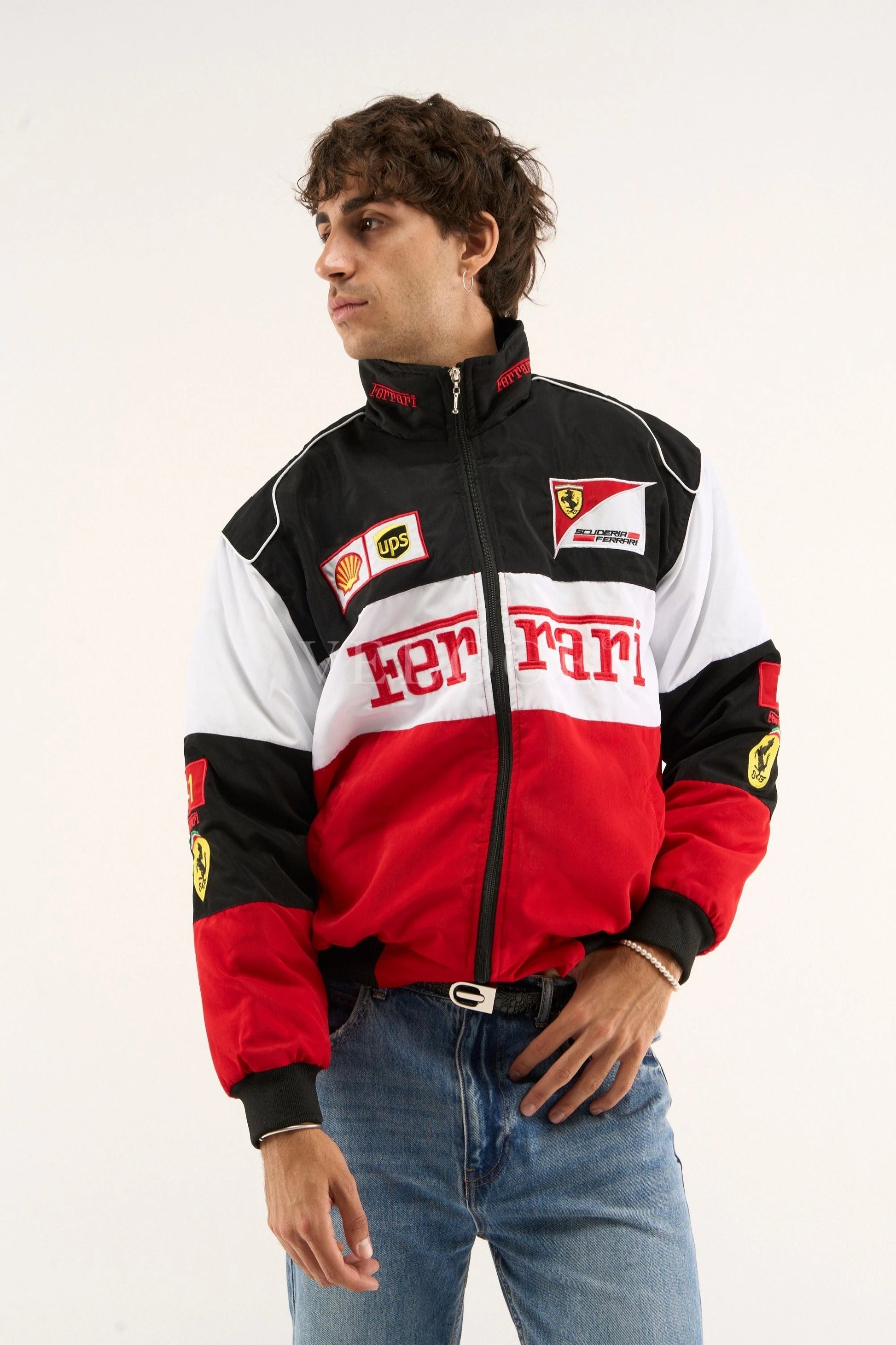 F*RRARI F1 Vintage Racing Jacket - Classic Edition - VELOCE