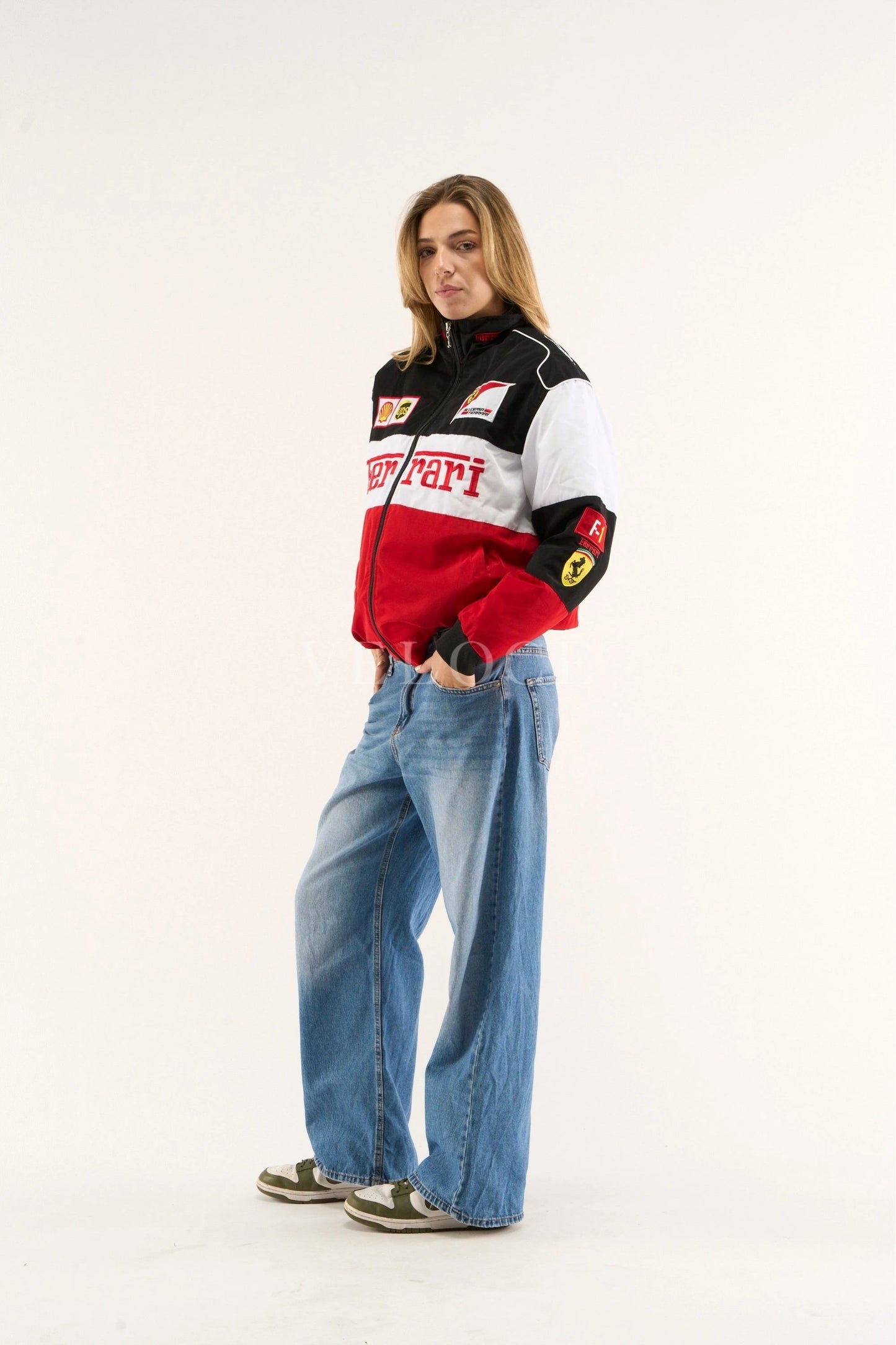 F*RRARI F1 Vintage Racing Jacket - Classic Edition - VELOCE
