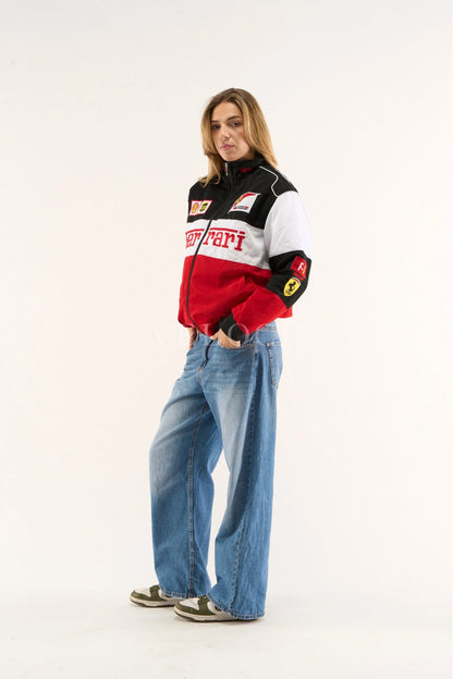 F*RRARI F1 Vintage Racing Jacket - Classic Edition - VELOCE