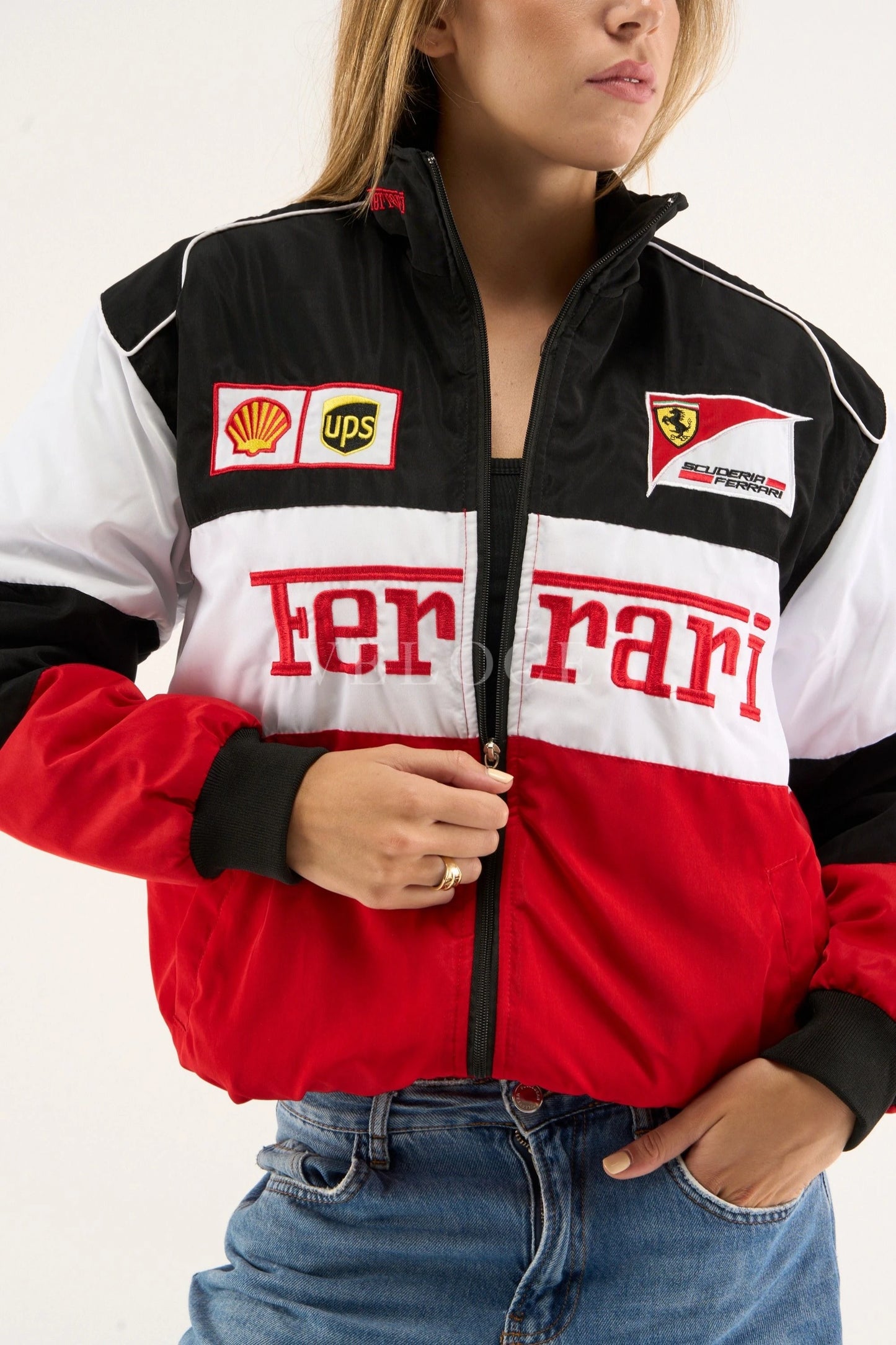 F*RRARI F1 Vintage Racing Jacket - Classic Edition - VELOCE