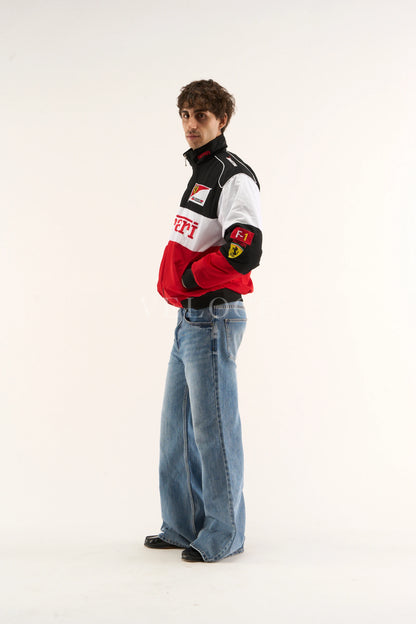 F*RRARI F1 Vintage Racing Jacket - Classic Edition