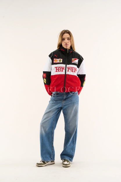 F*RRARI F1 Vintage Racing Jacket - Classic Edition