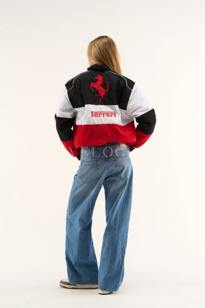 F*RRARI F1 Vintage Racing Jacket - Classic Edition