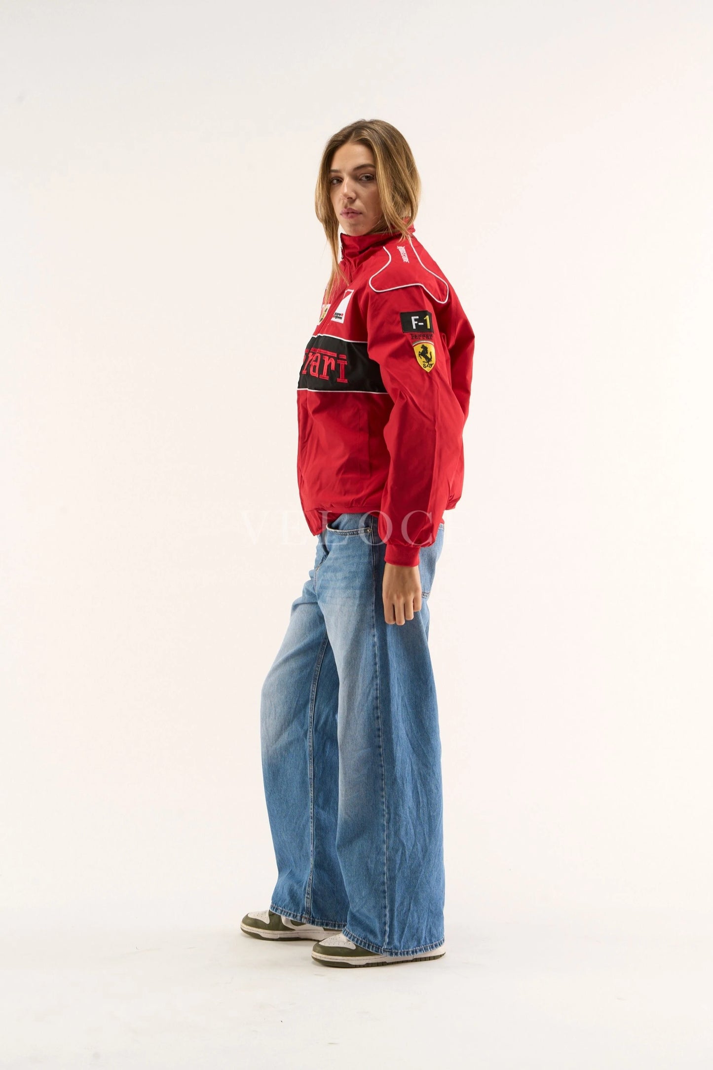 Ferrari F1 Vintage Racing Jacket - Red Edition - VELOCE