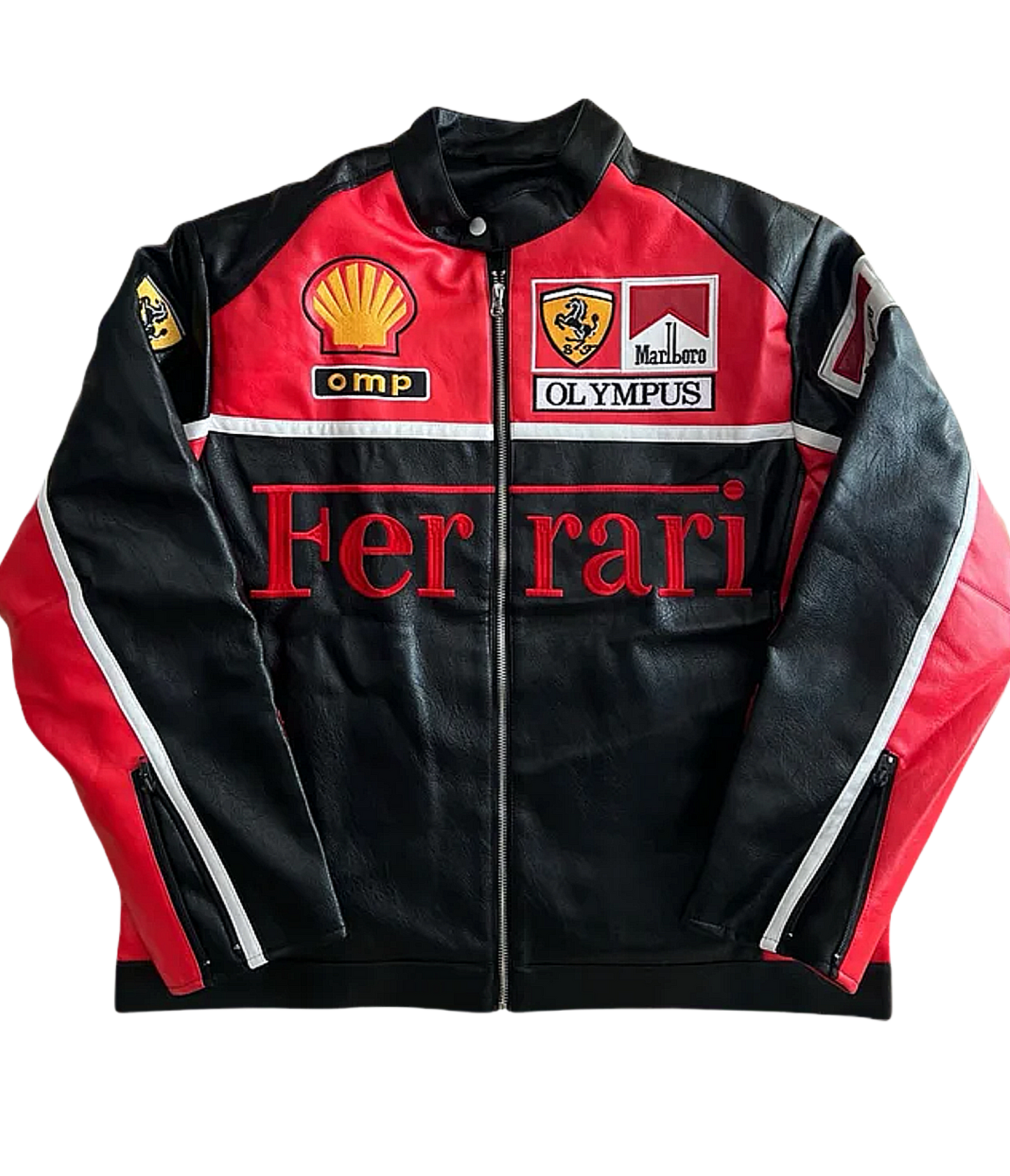 Ferrari F1 Leather Jacket - Olympus Edition - VELOCE