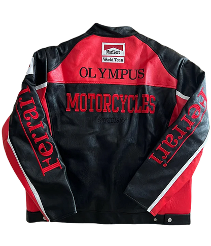 Ferrari F1 Leather Jacket - Olympus Edition - VELOCE
