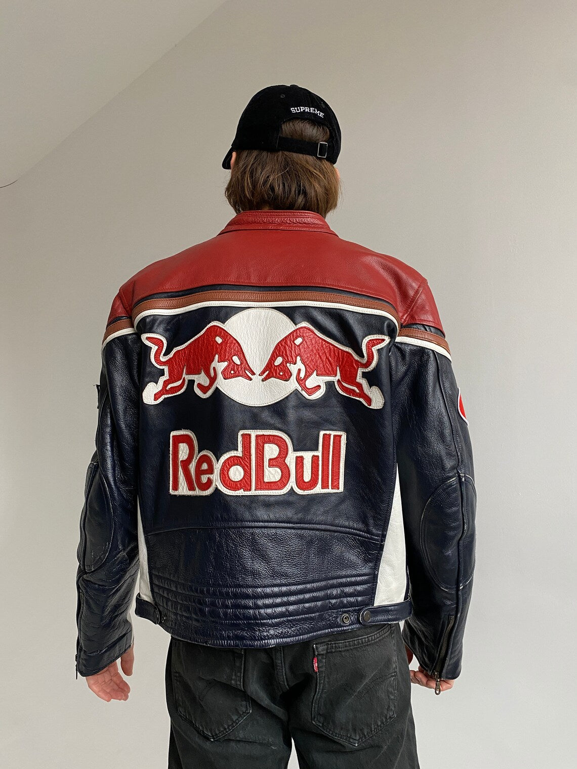Chaqueta de Cuero Red Bull Racing - VELOCE