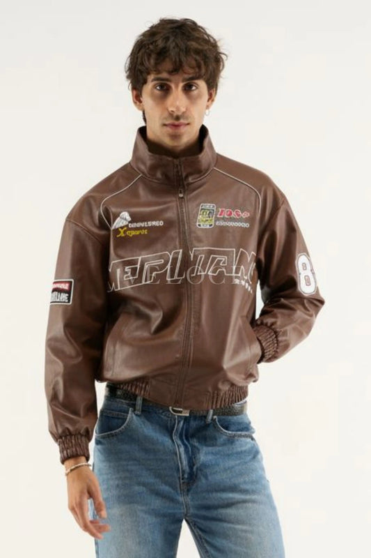 LAP 85 Brown Racing Jacket